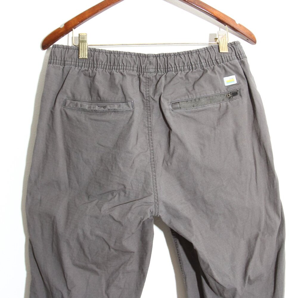 Vuori Ripstop Pant Men's Gray Organic Cotton Size Small - Picture 9 of 12